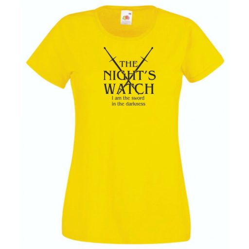 The Night's Watch női rövid ujjú póló