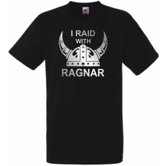 Vikings - I Raid With Ragnar férfi rövid ujjú póló