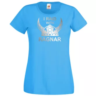 Vikings - I Raid With Ragnar női rövid ujjú póló