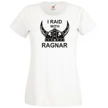 Vikings - I Raid With Ragnar női rövid ujjú póló