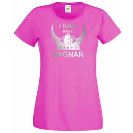 Vikings - I Raid With Ragnar női rövid ujjú póló