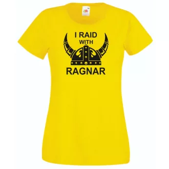 Vikings - I Raid With Ragnar női rövid ujjú póló