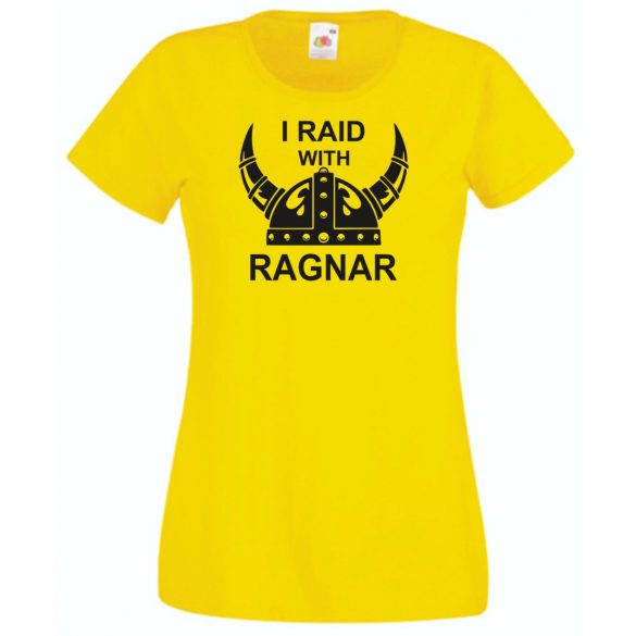 Vikings - I Raid With Ragnar női rövid ujjú póló