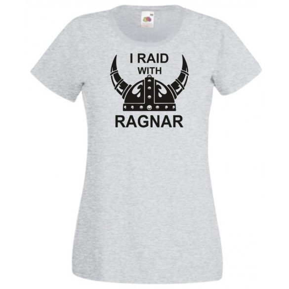 Vikings - I Raid With Ragnar női rövid ujjú póló