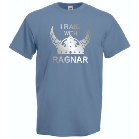 Vikings - I Raid With Ragnar férfi rövid ujjú póló