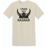 Vikings - I Raid With Ragnar férfi rövid ujjú póló