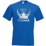 Vikings - I Raid With Ragnar férfi rövid ujjú póló