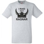 Vikings - I Raid With Ragnar férfi rövid ujjú póló