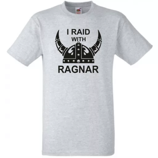 Vikings - I Raid With Ragnar férfi rövid ujjú póló