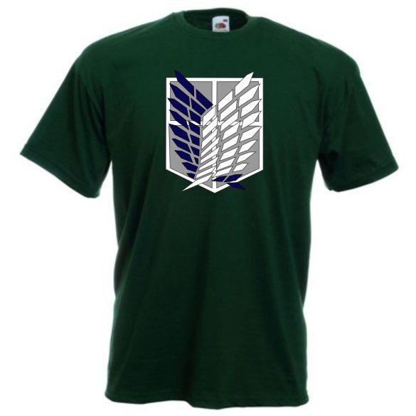 Anime Attack on Titan férfi rövid ujjú póló