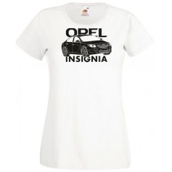   Auto fan Opel Insignia stencil minima női rövid ujjú póló