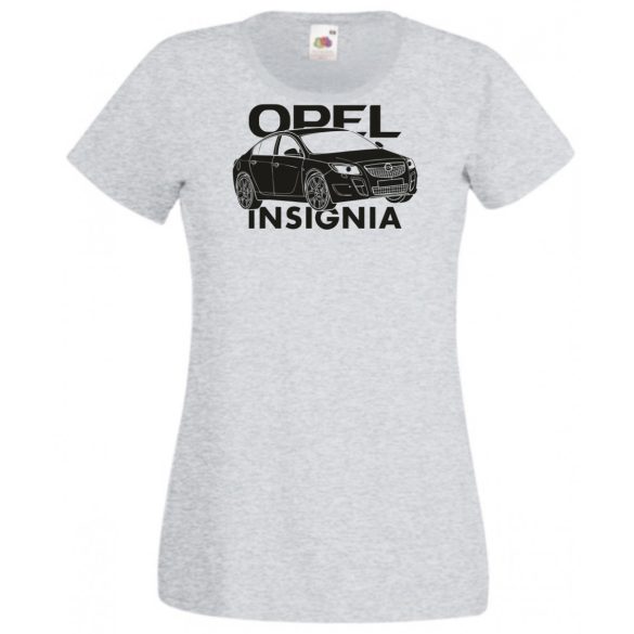 Auto fan Opel Insignia stencil minima női rövid ujjú póló