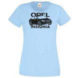 Auto fan Opel Insignia stencil minima női rövid ujjú póló