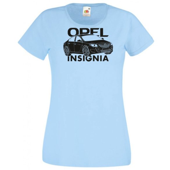 Auto fan Opel Insignia stencil minima női rövid ujjú póló
