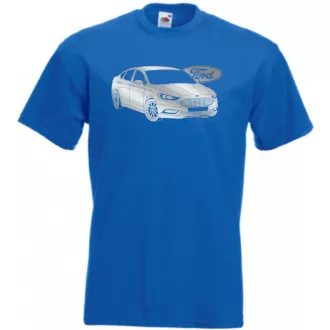 Auto fan Ford Mondeo minima férfi rövid ujjú póló