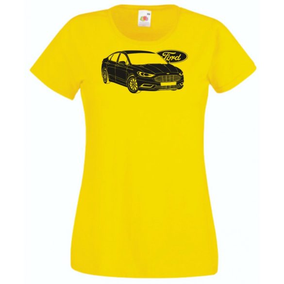 Auto fan Ford Mondeo minima női rövid ujjú póló