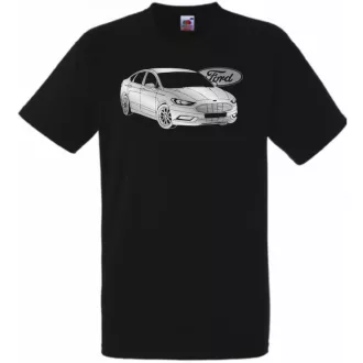 Auto fan Ford Mondeo minima férfi rövid ujjú póló