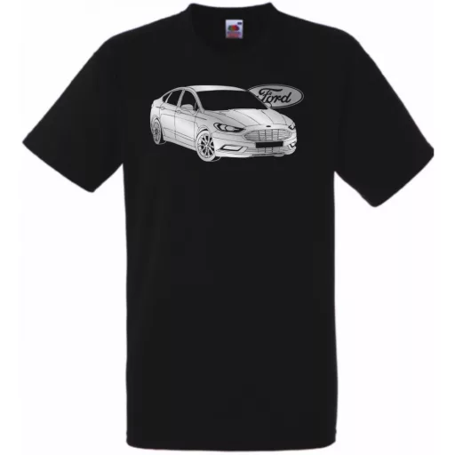 Auto fan Ford Mondeo minima férfi rövid ujjú póló