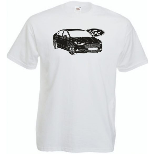 Auto fan Ford Mondeo minima férfi rövid ujjú póló