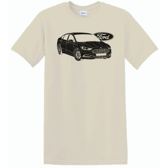 Auto fan Ford Mondeo minima férfi rövid ujjú póló