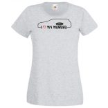 Auto fan - I Love My - Ford Mondeo minima női rövid ujjú póló