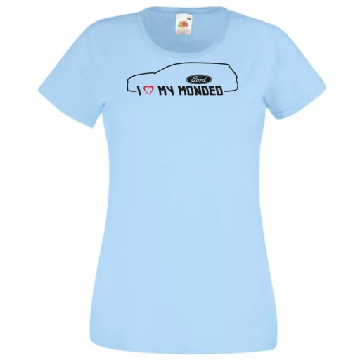 Auto fan - I Love My - Ford Mondeo minima női rövid ujjú póló