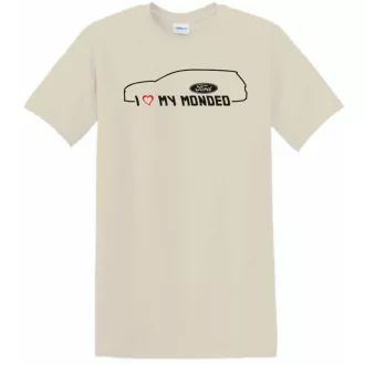   Auto fan - I Love My - Ford Mondeo minima férfi rövid ujjú póló