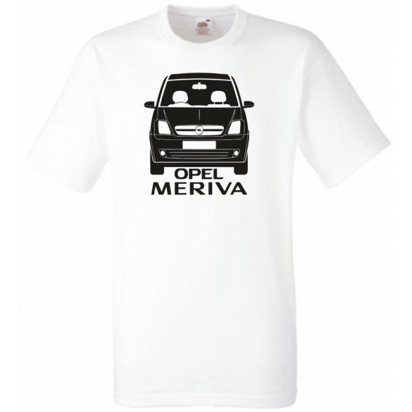 Auto fan Opel Meriva minima eleje férfi rövid ujjú póló