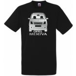 Auto fan Opel Meriva minima eleje férfi rövid ujjú póló