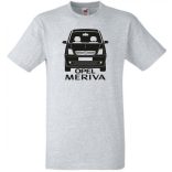 Auto fan Opel Meriva minima eleje férfi rövid ujjú póló