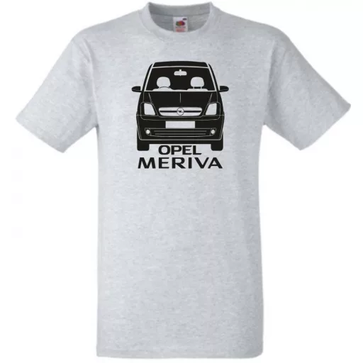 Auto fan Opel Meriva minima eleje férfi rövid ujjú póló