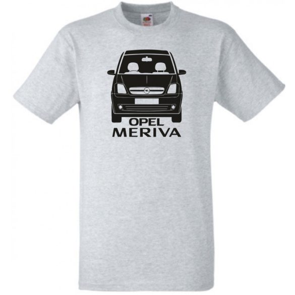 Auto fan Opel Meriva minima eleje férfi rövid ujjú póló