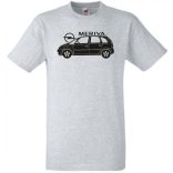 Auto fan Opel Meriva minima oldala férfi rövid ujjú póló