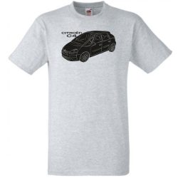Auto fan Citroen C4 minima férfi rövid ujjú póló