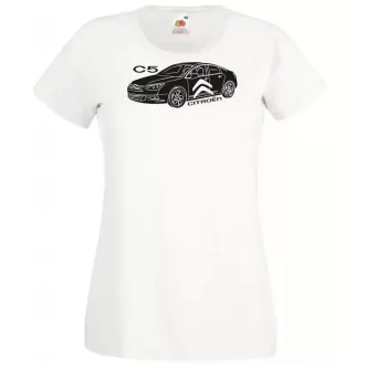 Auto fan Citroen C5 minima női rövid ujjú póló