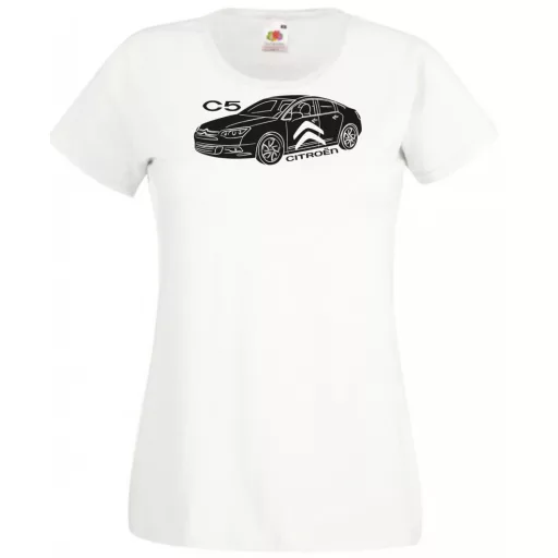 Auto fan Citroen C5 minima női rövid ujjú póló