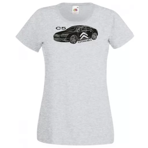 Auto fan Citroen C5 minima női rövid ujjú póló