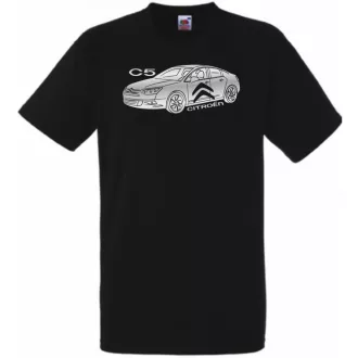 Auto fan Citroen C5 minima férfi rövid ujjú póló
