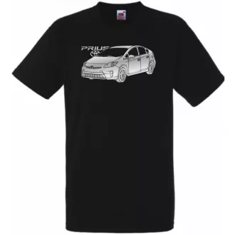 Auto fan Toyota Prius minima férfi rövid ujjú póló