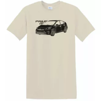 Auto fan Toyota Prius minima férfi rövid ujjú póló