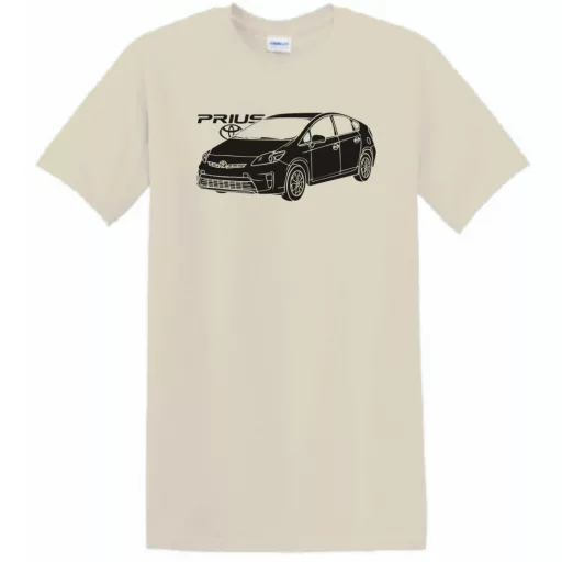 Auto fan Toyota Prius minima férfi rövid ujjú póló