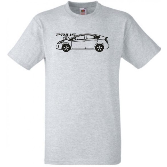 Auto fan Toyota Prius rajz férfi rövid ujjú póló