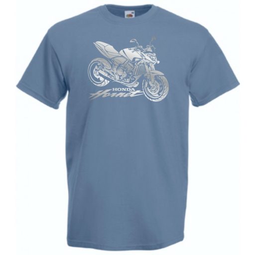 Motor fan Honda Hornet stencil férfi rövid ujjú póló