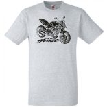 Motor fan Honda Hornet stencil férfi rövid ujjú póló