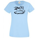 Motor fan Honda Hornet minima női rövid ujjú póló