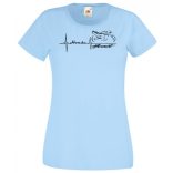 Motor fan Honda Hornet EKG minima női rövid ujjú póló