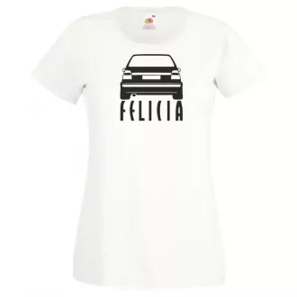 Autó fan Felicia minima női rövid ujjú póló