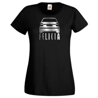 Autó fan Felicia minima női rövid ujjú póló