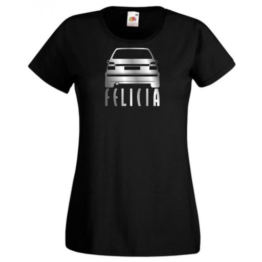Autó fan Felicia minima női rövid ujjú póló