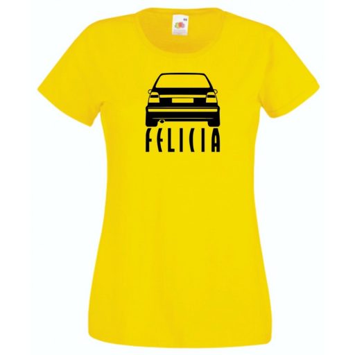Autó fan Felicia minima női rövid ujjú póló